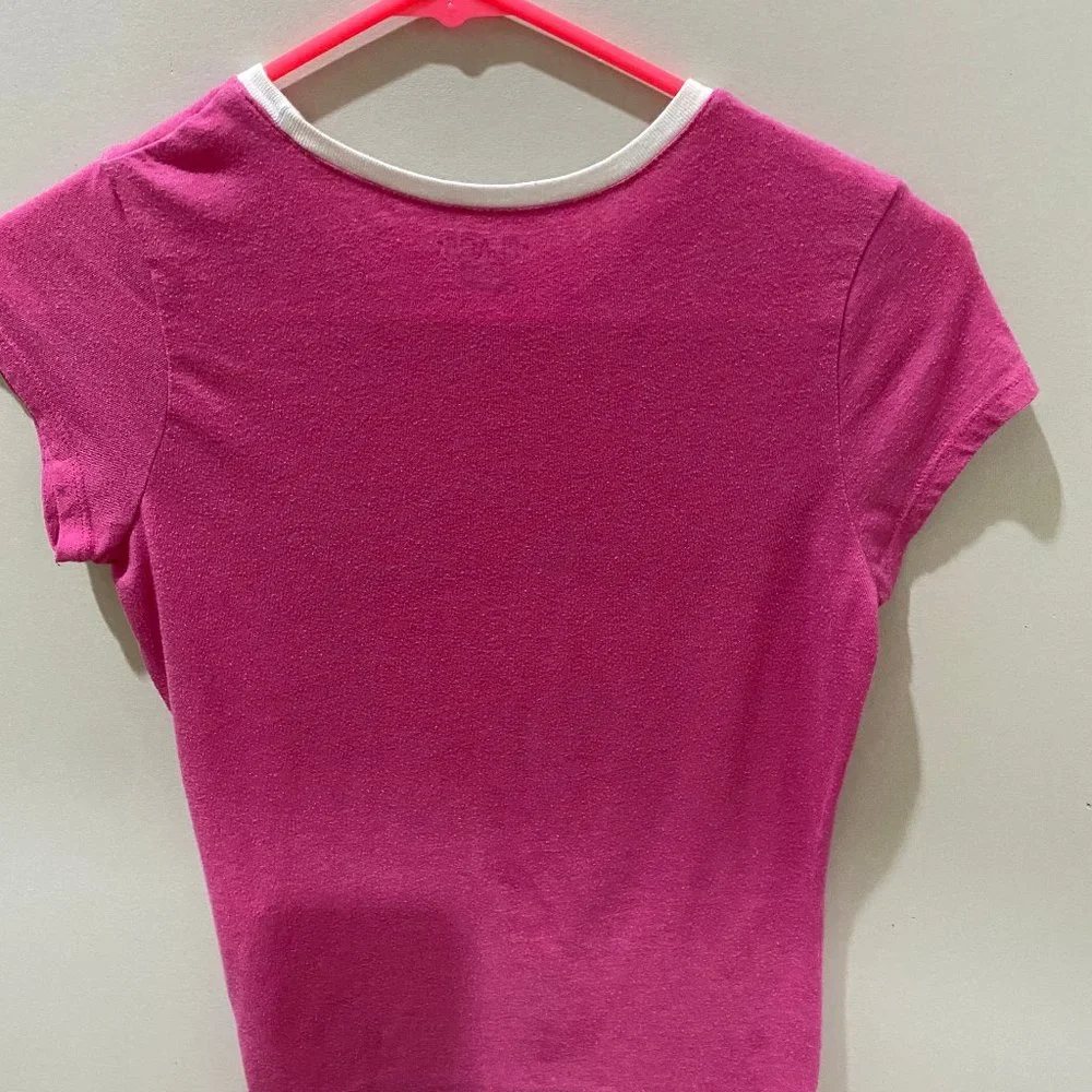 Children's Place  Girls Can Do It All!!! short sleeve pink top sz 10